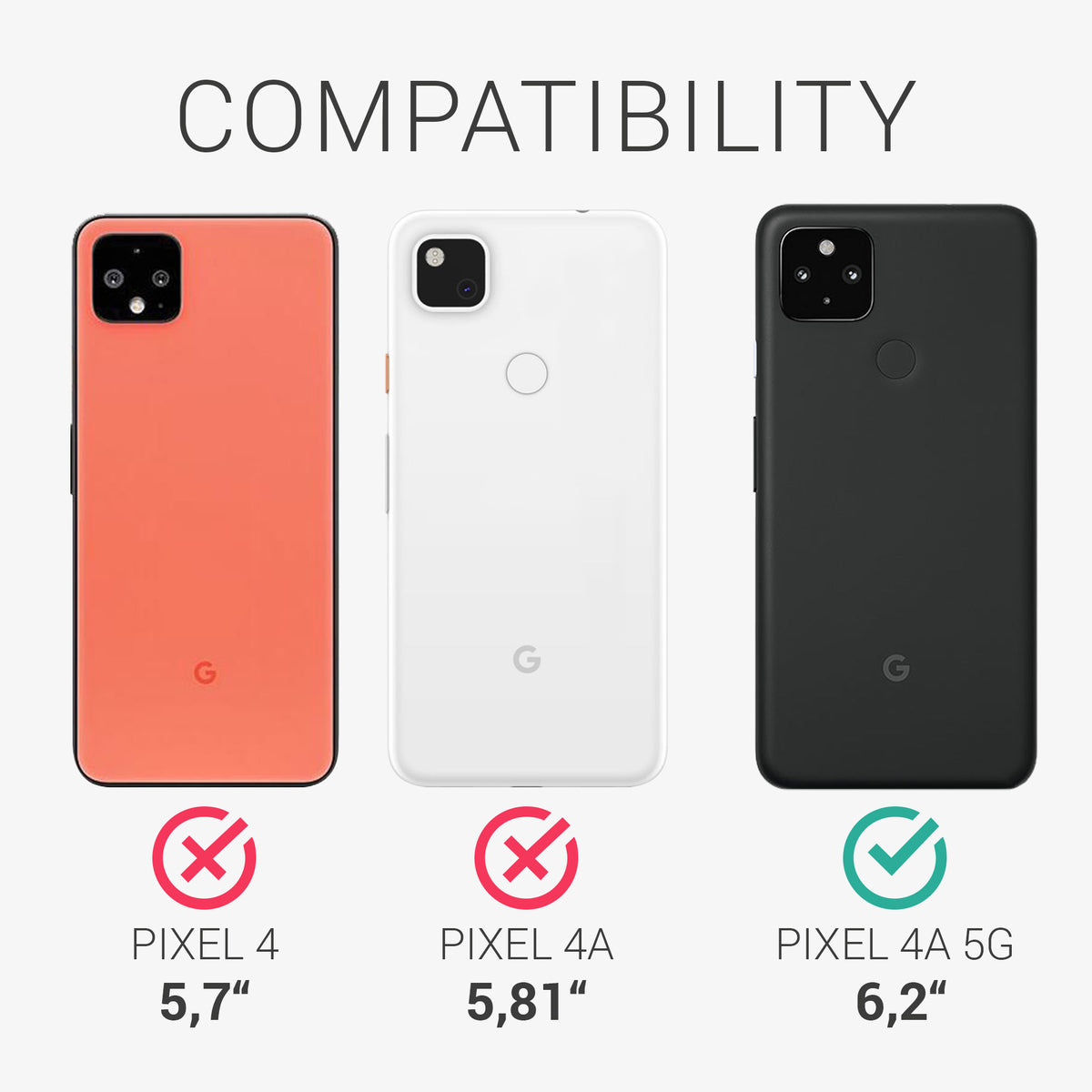 Google Pixel 4a 5G Handyhülle Silikon