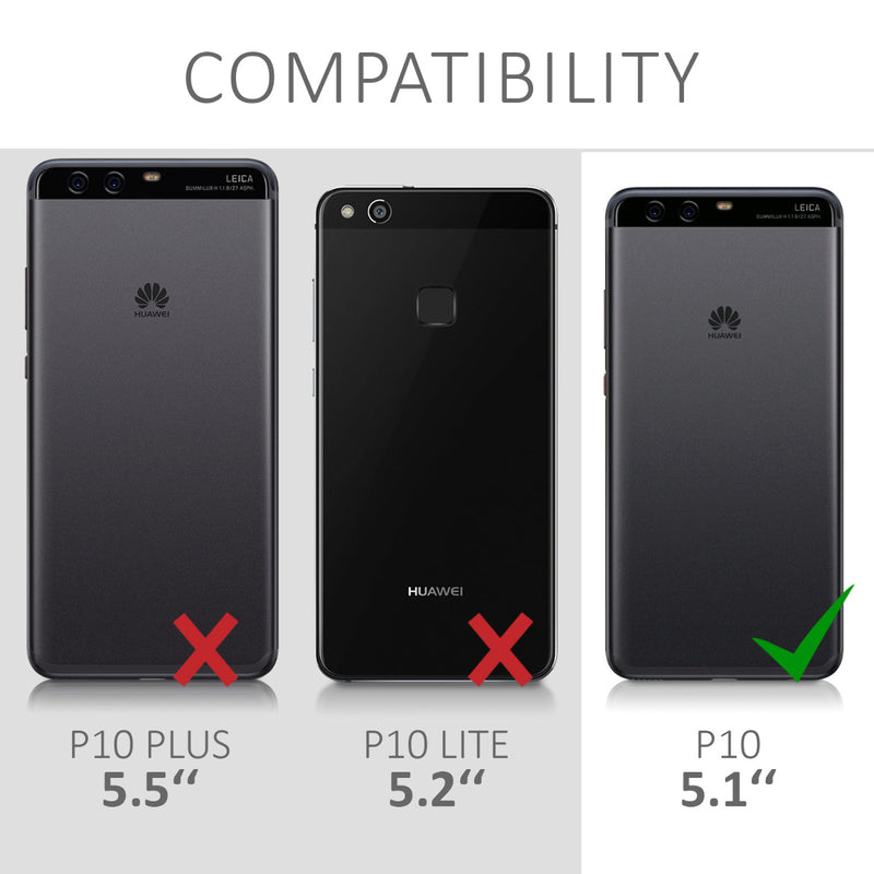kwmobile Handyhülle für Huawei P10 Hülle - Kabelloses Laden - Schutzhülle Cover