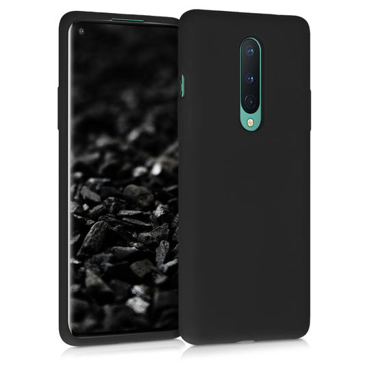 kwmobile Handyhülle für OnePlus 8 (2020) Hülle - Case Silikon - Kabelloses Laden - Schutzhülle Cover