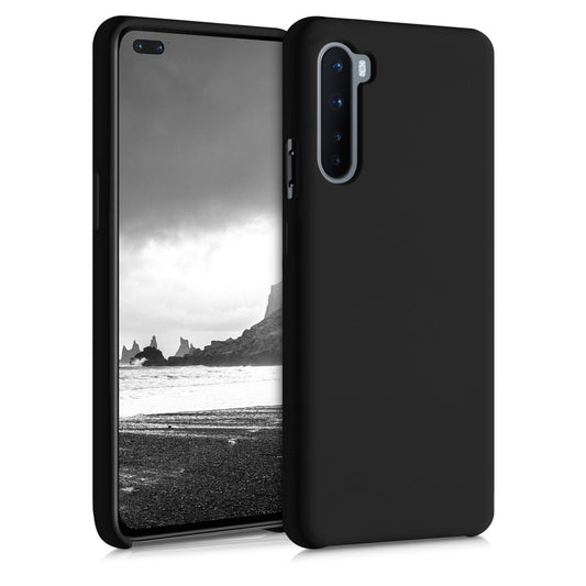 kwmobile Handyhülle für OnePlus Nord Hülle - Case Silikon - Kabelloses Laden - Schutzhülle Cover