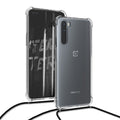 OnePlus Nord Silikon Handykette Transparent