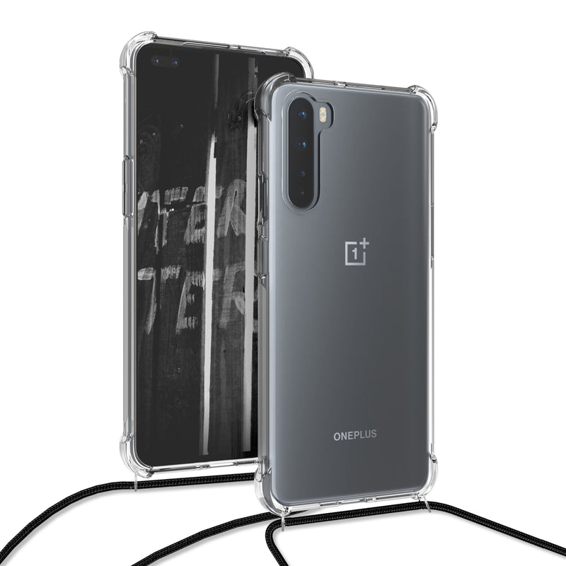 OnePlus Nord Silikon Handykette Transparent