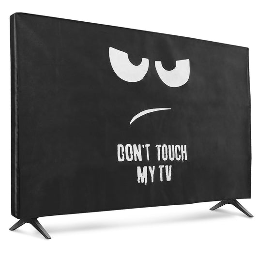kwmobile 55" TV Abdeckung Indoor - Fernseher Hülle Bildschirmschutz Abdeckung - TV Bildschirm Staubschutzhülle - Fernsehabdeckung