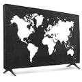 kwmobile 55" TV Abdeckung Indoor - Fernseher Hülle Bildschirmschutz Abdeckung - TV Bildschirm Staubschutzhülle - Fernsehabdeckung