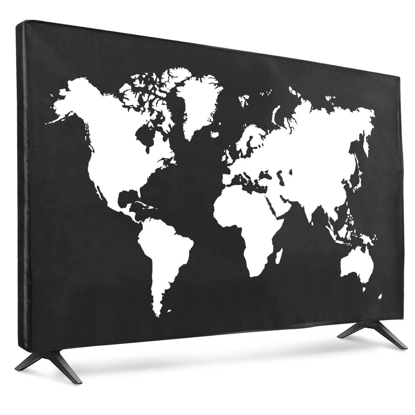 kwmobile 55" TV Abdeckung Indoor - Fernseher Hülle Bildschirmschutz Abdeckung - TV Bildschirm Staubschutzhülle - Fernsehabdeckung