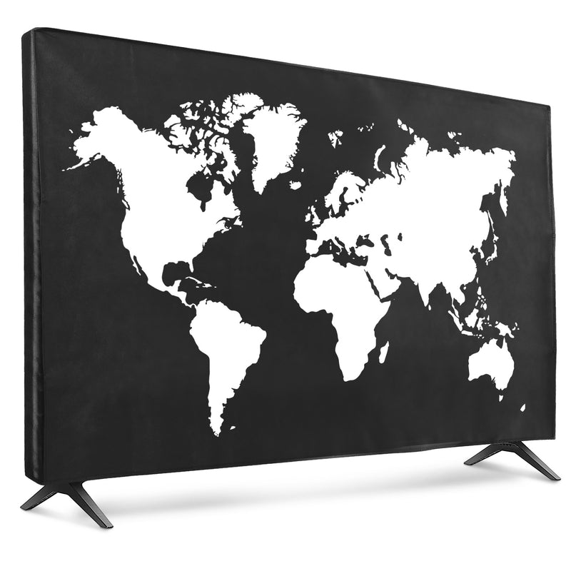 kwmobile 55" TV Abdeckung Indoor - Fernseher Hülle Bildschirmschutz Abdeckung - TV Bildschirm Staubschutzhülle - Fernsehabdeckung