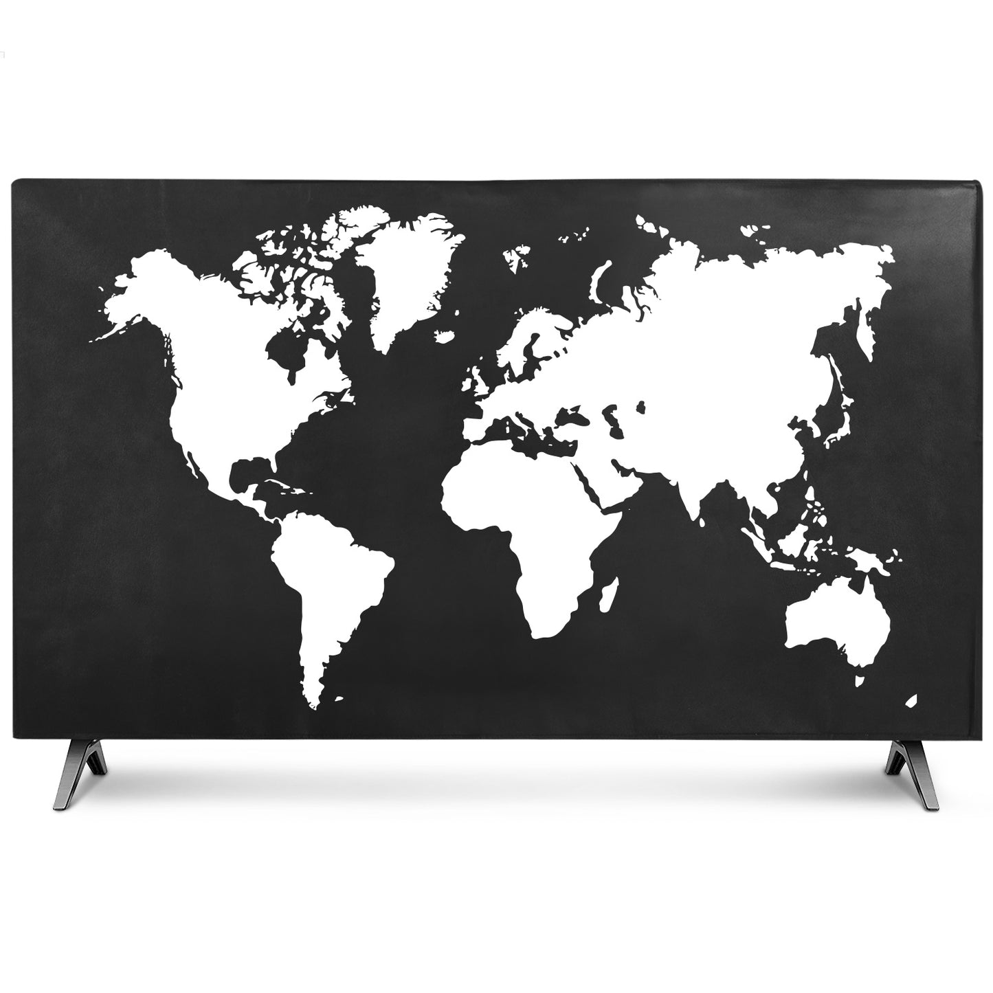 kwmobile 55" TV Abdeckung Indoor - Fernseher Hülle Bildschirmschutz Abdeckung - TV Bildschirm Staubschutzhülle - Fernsehabdeckung