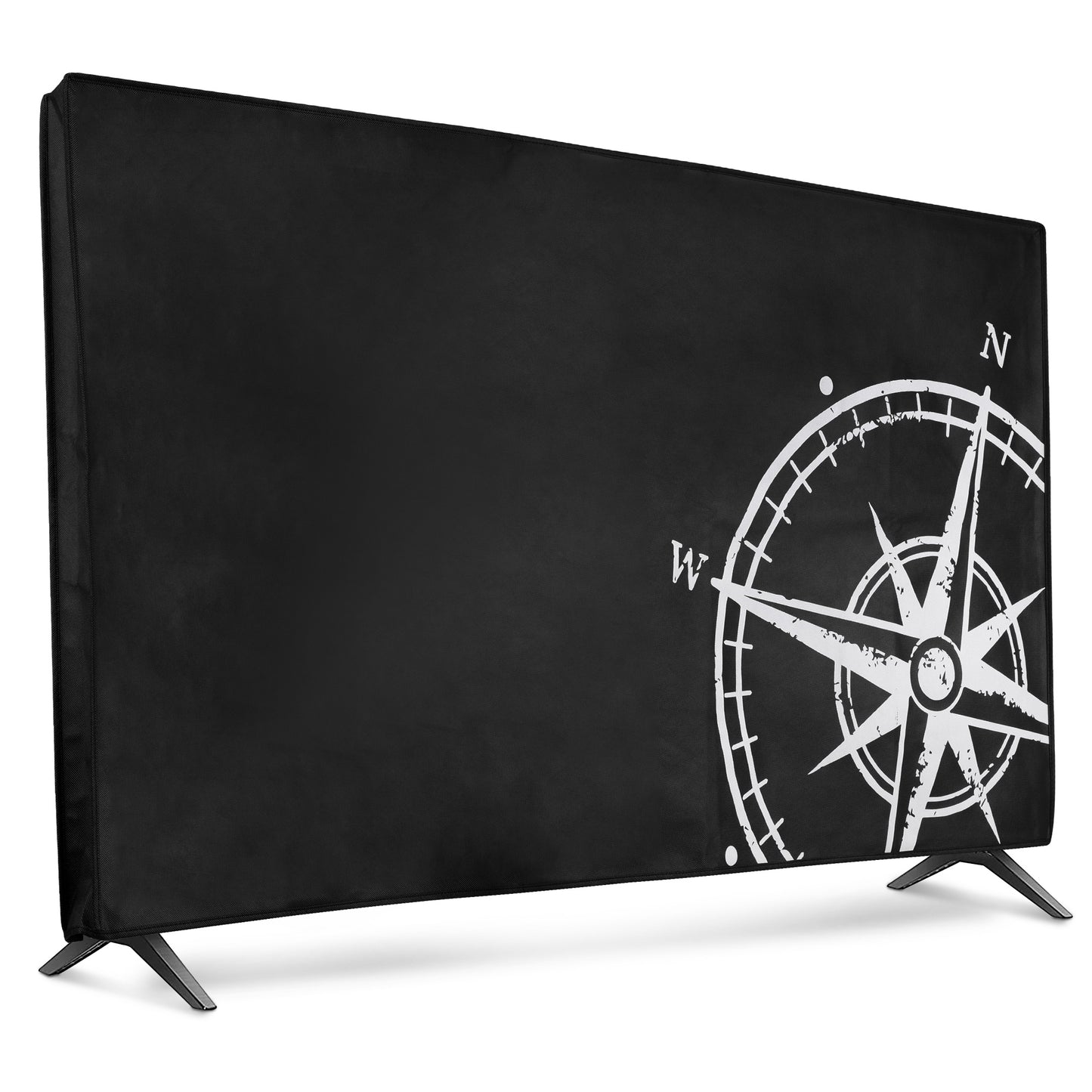 kwmobile 55" TV Abdeckung Indoor - Fernseher Hülle Bildschirmschutz Abdeckung - TV Bildschirm Staubschutzhülle - Fernsehabdeckung