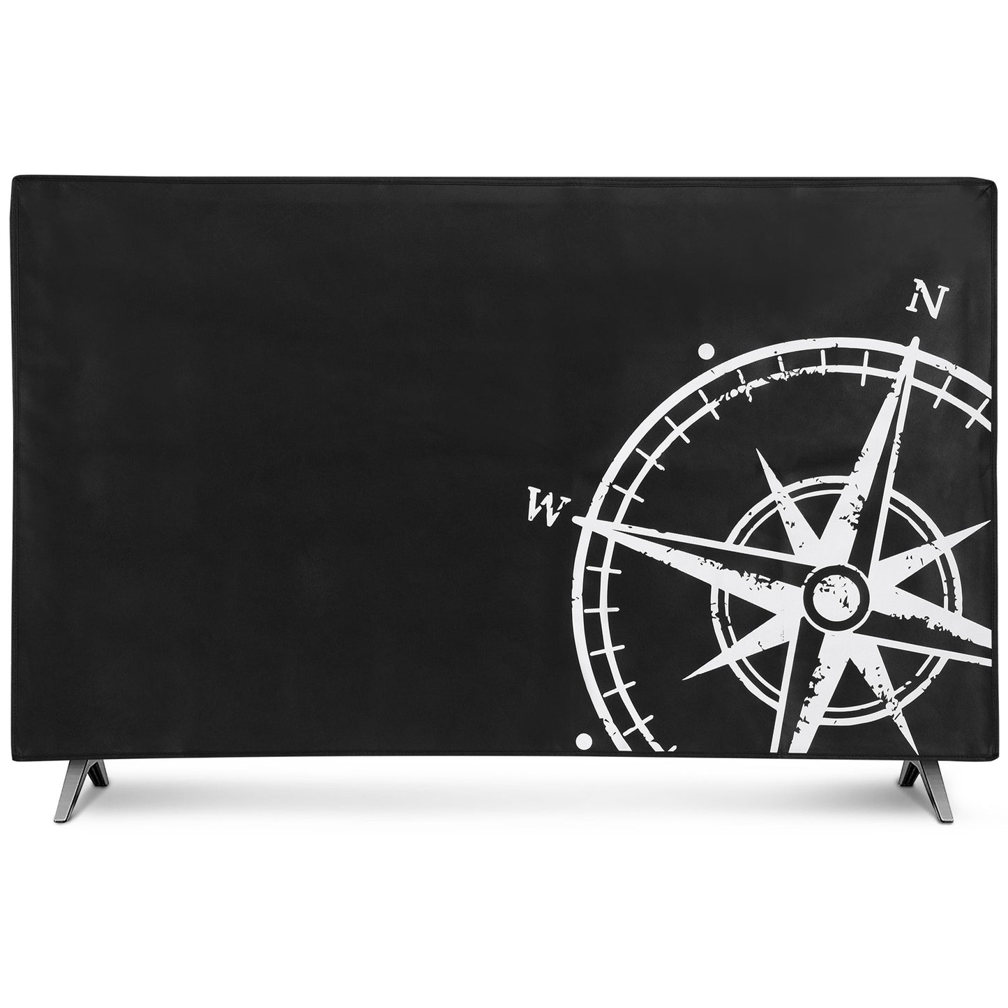 kwmobile 55" TV Abdeckung Indoor - Fernseher Hülle Bildschirmschutz Abdeckung - TV Bildschirm Staubschutzhülle - Fernsehabdeckung