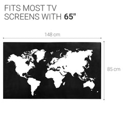 65" TV Abdeckung Indoor gemustert
