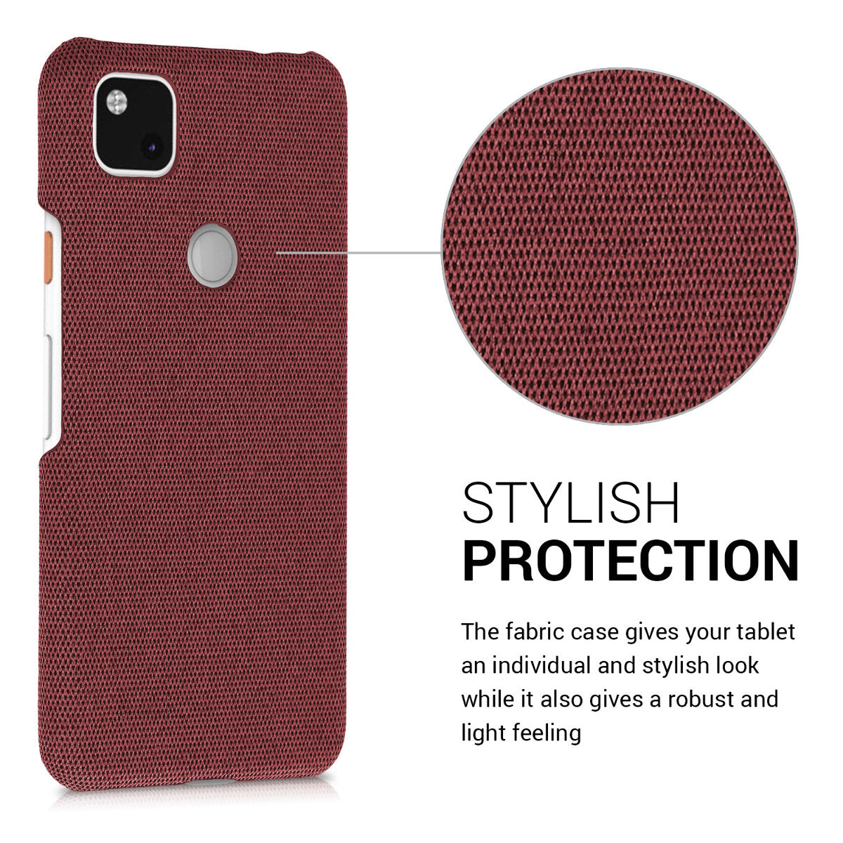 kwmobile Schutzhülle kompatibel mit Google Pixel 4a - Hülle - Backcover