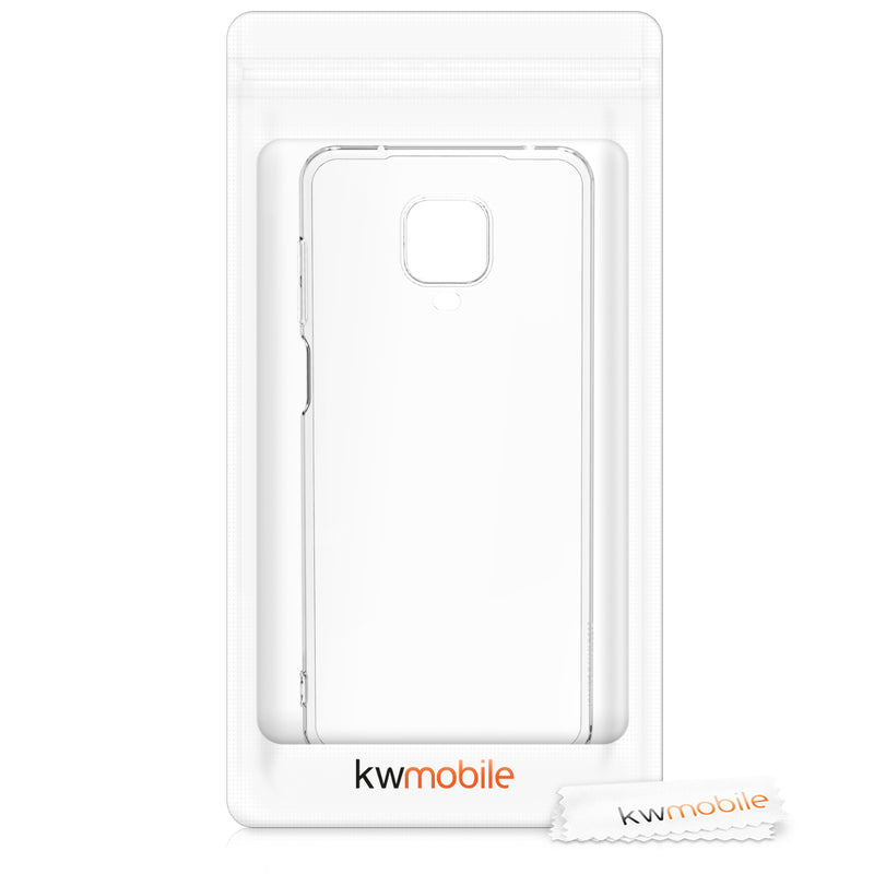 kwmobile Hülle kompatibel mit Xiaomi Redmi Note 9S / 9 Pro / 9 Pro Max - Silikon Handyhülle - Handy Case