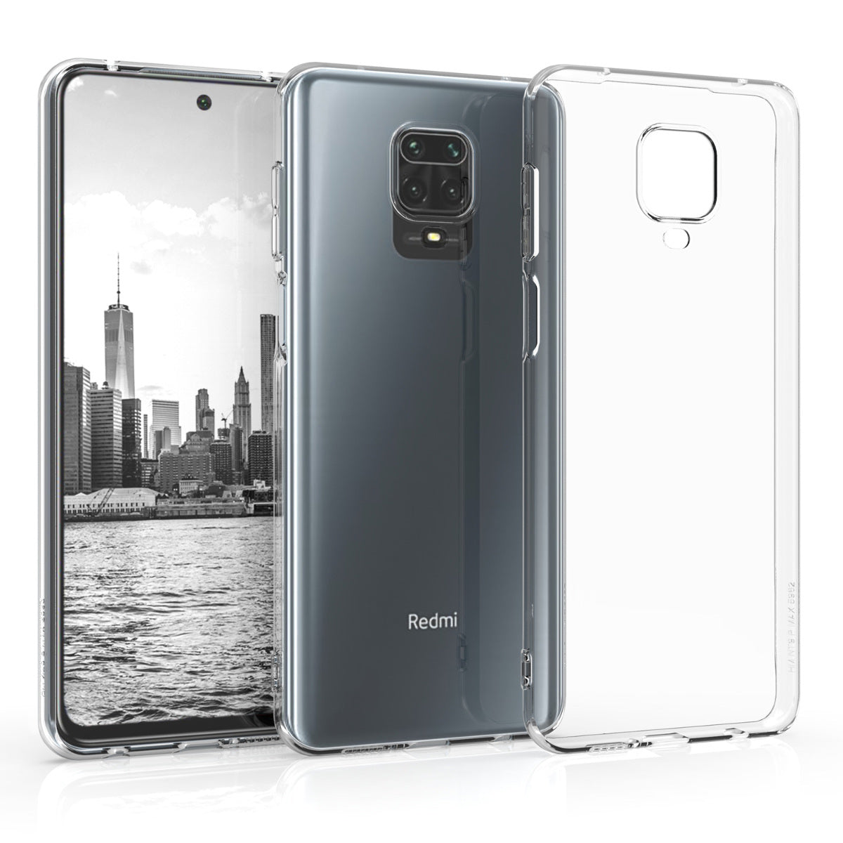 kwmobile Hülle kompatibel mit Xiaomi Redmi Note 9S / 9 Pro / 9 Pro Max - Silikon Handyhülle - Handy Case