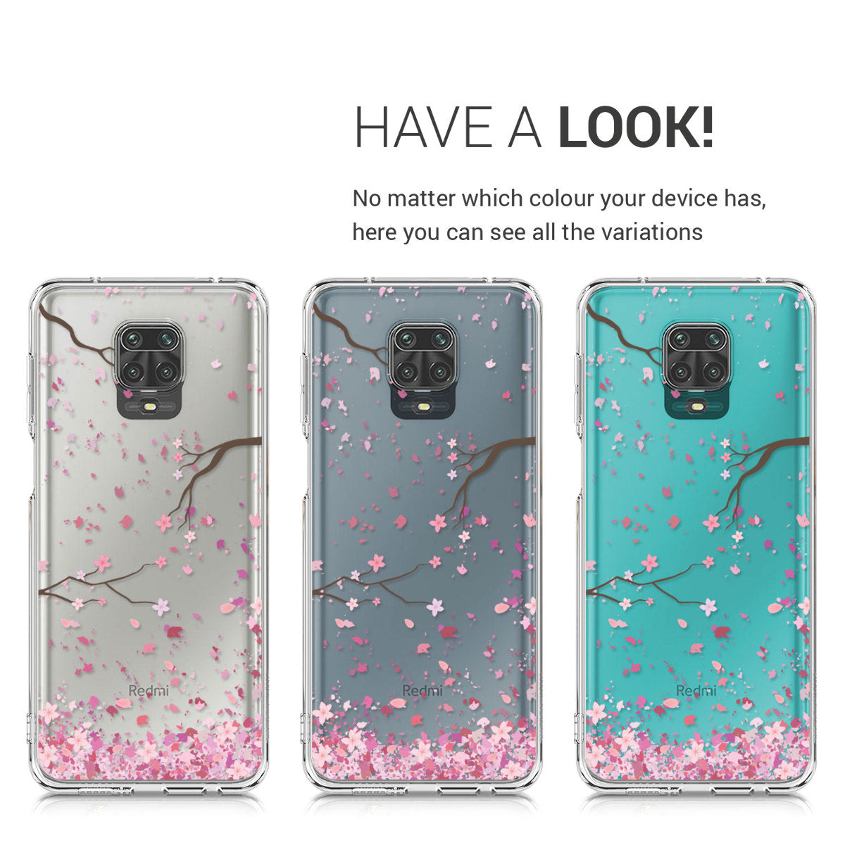 transparente Silikon Handyhülle für Xiaomi Redmi Note 9S / 9 Pro / 9 Pro Max