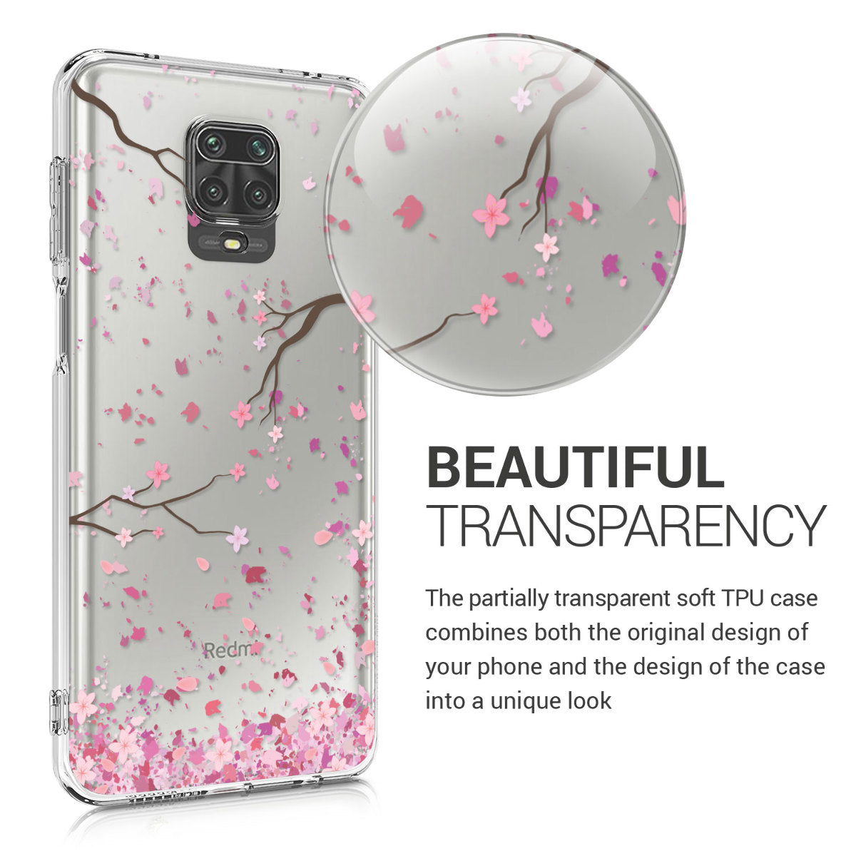 transparente Silikon Handyhülle für Xiaomi Redmi Note 9S / 9 Pro / 9 Pro Max