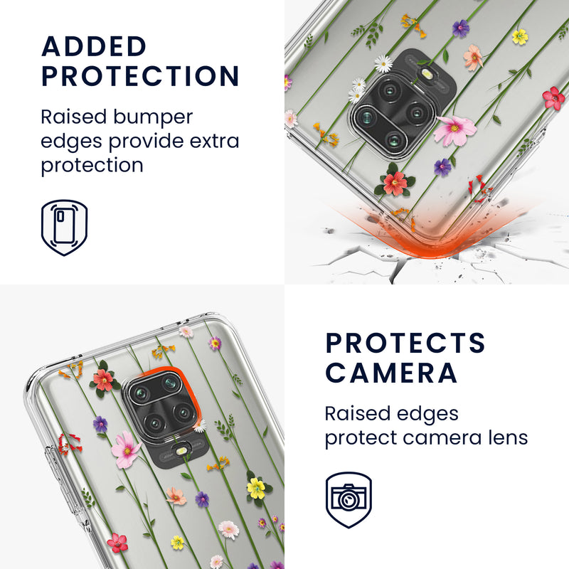 transparente Silikon Handyhülle für Xiaomi Redmi Note 9S / 9 Pro / 9 Pro Max