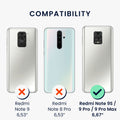 transparente Silikon Handyhülle für Xiaomi Redmi Note 9S / 9 Pro / 9 Pro Max