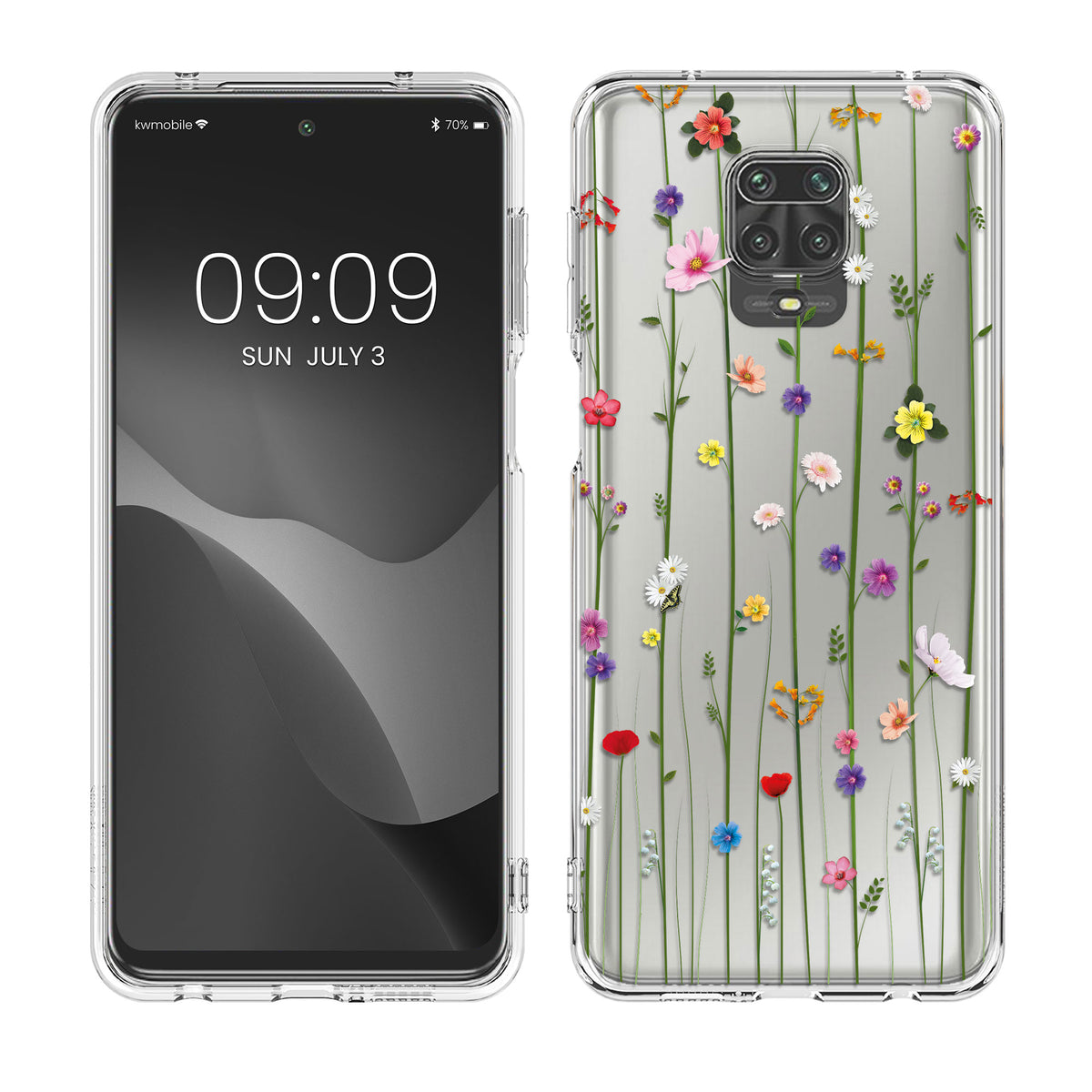 transparente Silikon Handyhülle für Xiaomi Redmi Note 9S / 9 Pro / 9 Pro Max