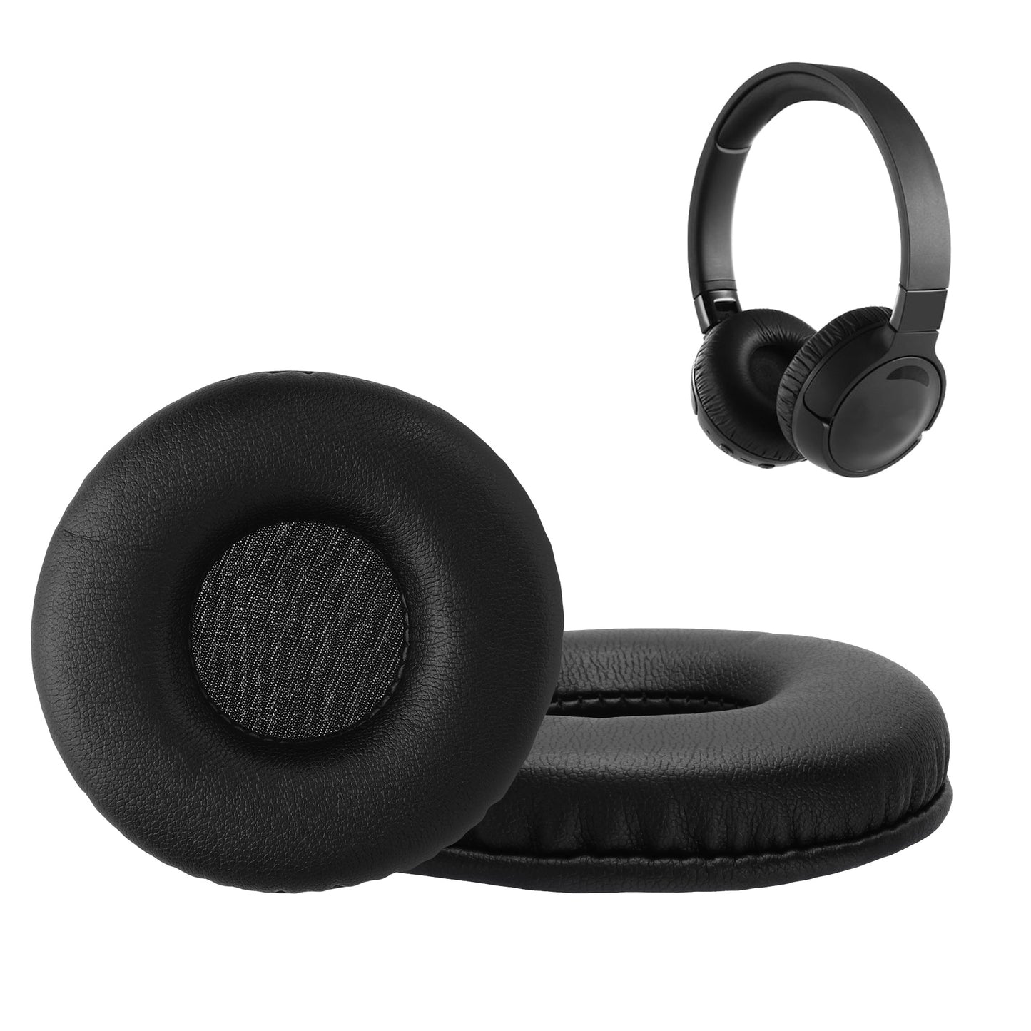 kwmobile Ohr Polster für JBL Tune 600 / 500BT / 510BT / 520BT / 450 Ohrpolster - Ersatz Ohrpolster - Kopfhörer Ersatzteile - Kopfhörer Ersatzpolster für Over Ear Headphones