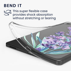 Hülle für Samsung Galaxy Tab S6 Lite (2024/2022/2020) Silikon Transparent