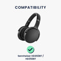 kwmobile Ohr Polster für Sennheiser HD450BT / HD350BT Ohrpolster Ersatz Ohrpolster Kopfhörer Ersatzteile Kopfhörer