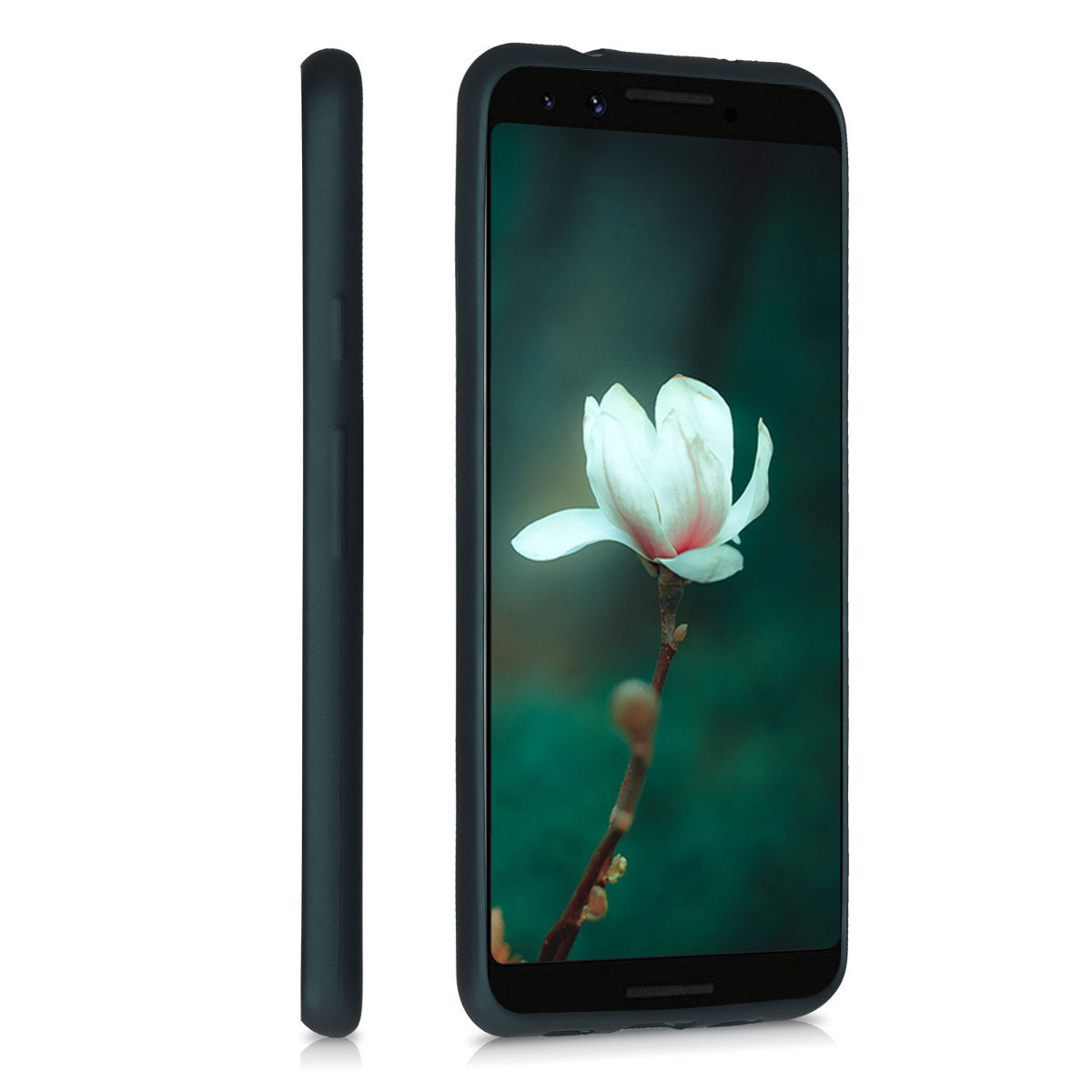 kwmobile Handyhülle für Google Pixel 3a Hülle - Silikon Case schützend Cover
