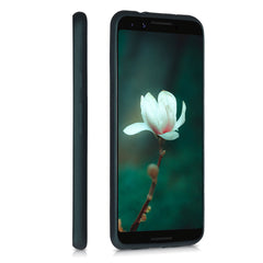 Google Pixel 3a Silikon Handyhülle Metallic