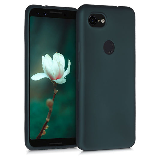 kwmobile Handyhülle für Google Pixel 3a Hülle - Silikon Case schützend Cover