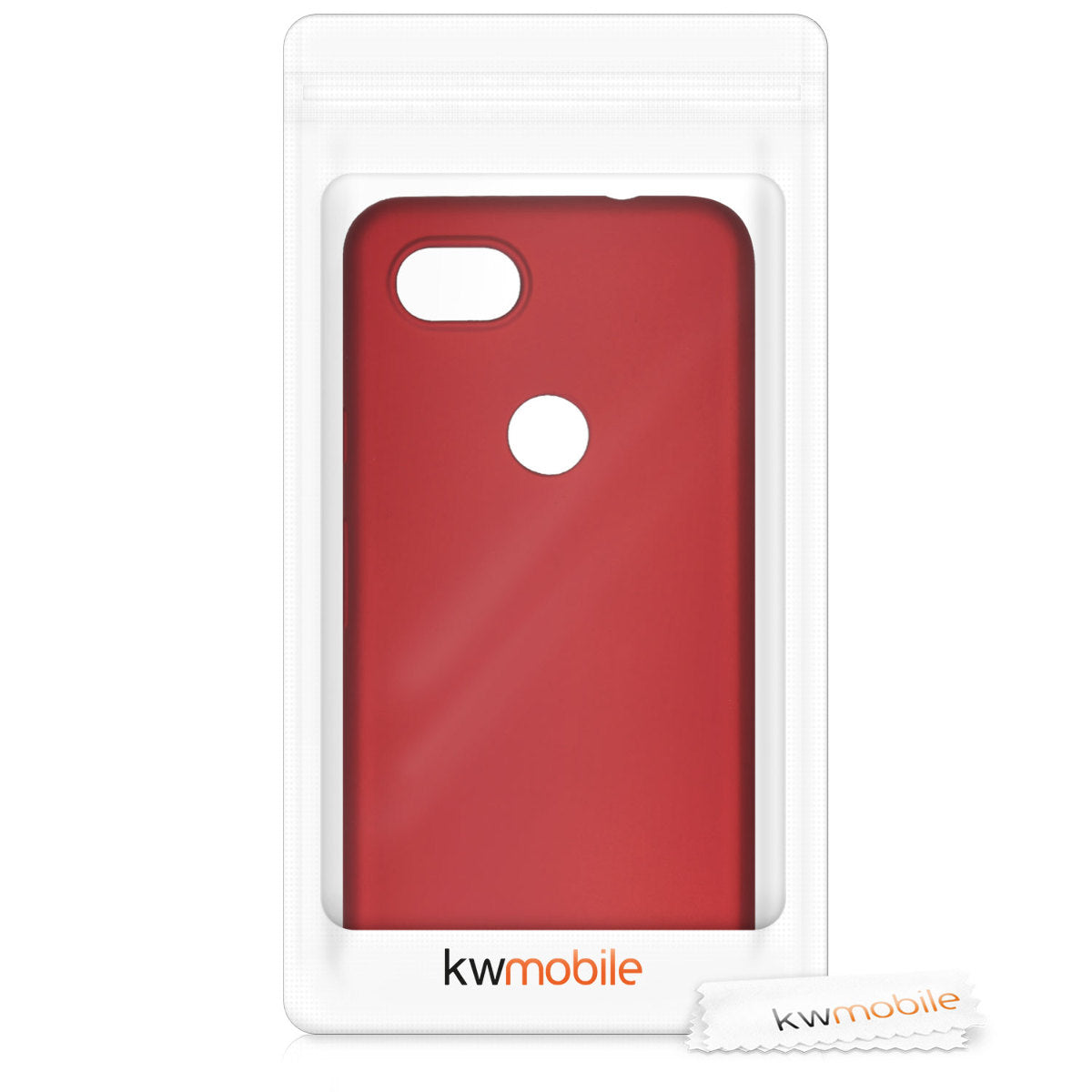 kwmobile Handyhülle für Google Pixel 3a Hülle - Silikon Case schützend Cover