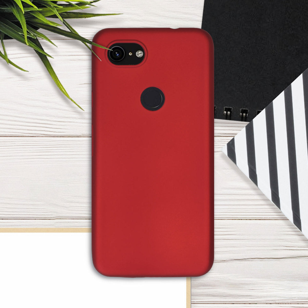kwmobile Handyhülle für Google Pixel 3a Hülle - Silikon Case schützend Cover