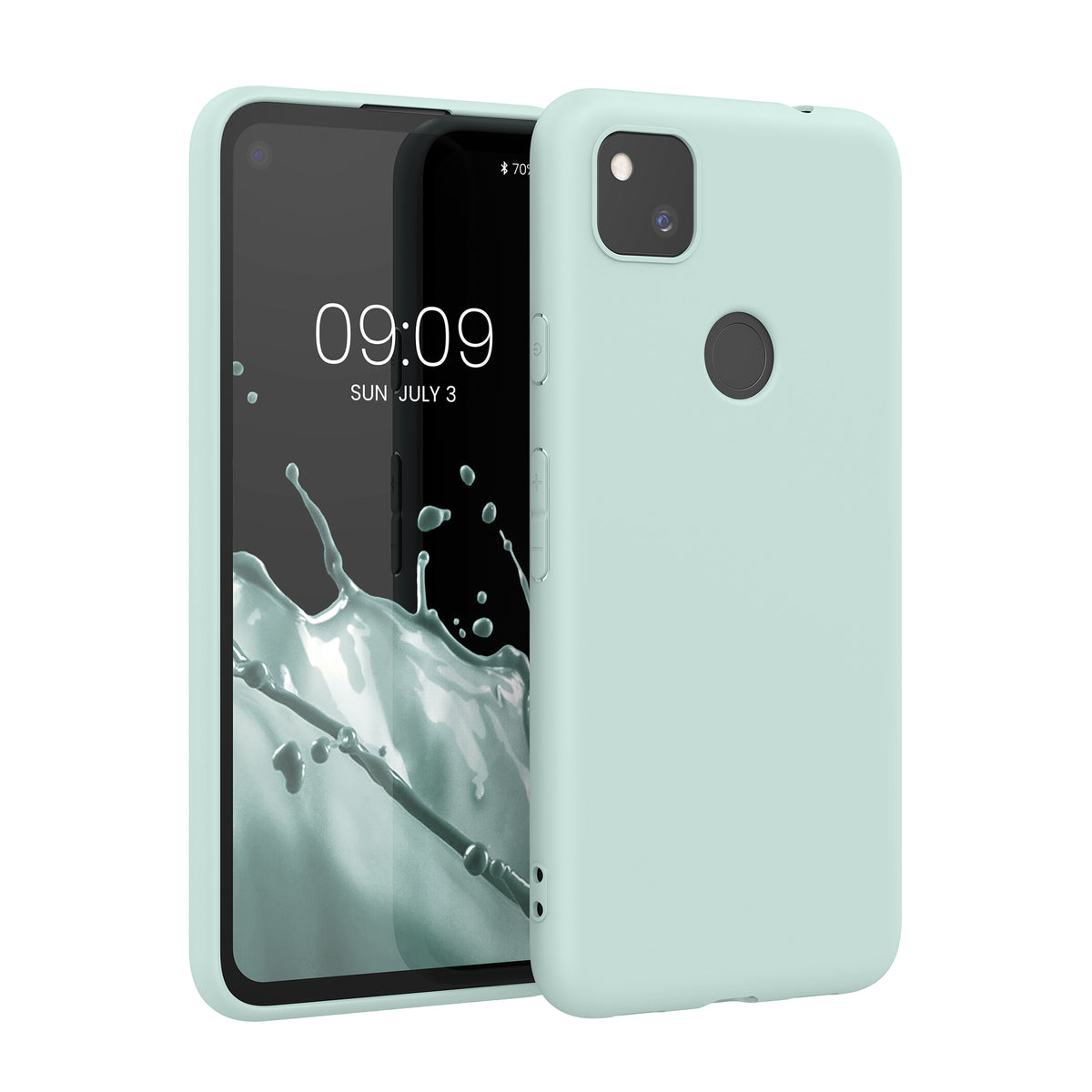 kwmobile Handyhülle für Google Pixel 4a Hülle - Kabelloses Laden - Schutzhülle Cover