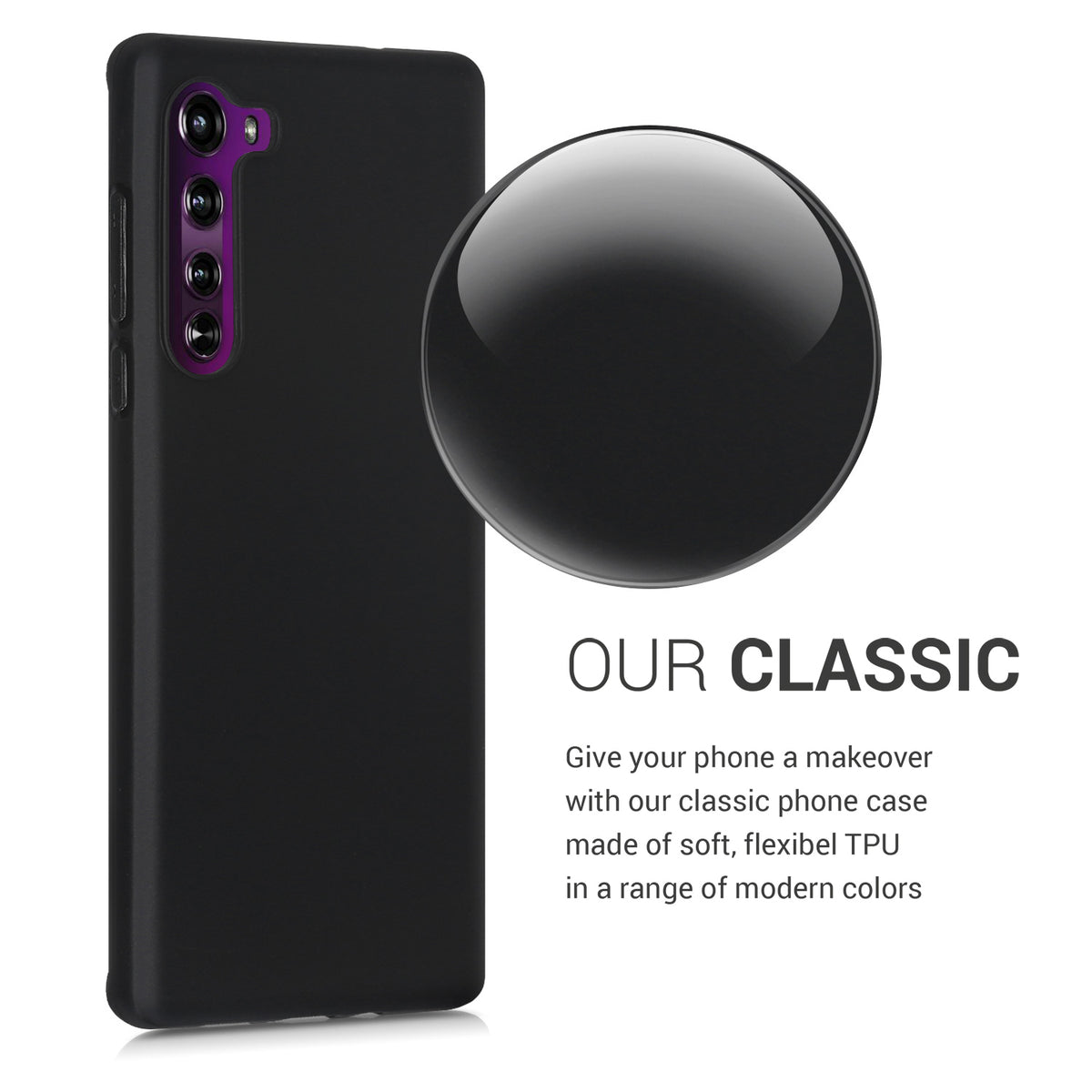 Motorola Edge (2020) TPU Handyhülle Matt