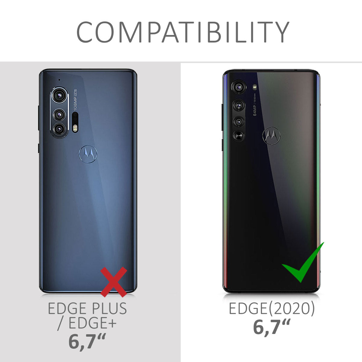 Motorola Edge (2020) TPU Handyhülle Matt