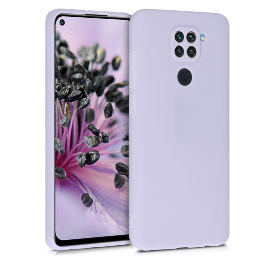kwmobile Handyhülle für Xiaomi Redmi Note 9 Hülle - weiches Handy Silikon Case - Schutzhülle Cover