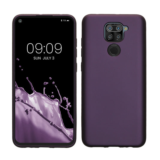 kwmobile Handyhülle für Xiaomi Redmi Note 9 Hülle - Silikon Case schützhülle Cover