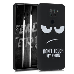Xiaomi Redmi Note 9 Silikon Handyhülle Don't Touch My Phone