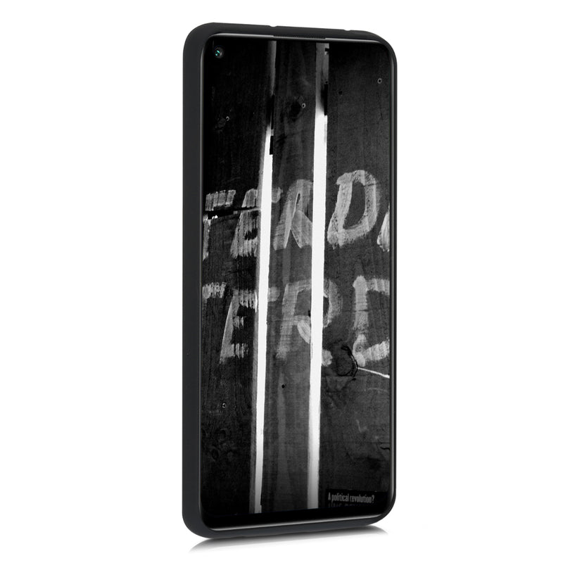 Xiaomi Redmi Note 9 Silikon Handyhülle Don't Touch My Phone