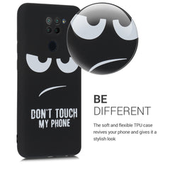 Xiaomi Redmi Note 9 Silikon Handyhülle Don't Touch My Phone