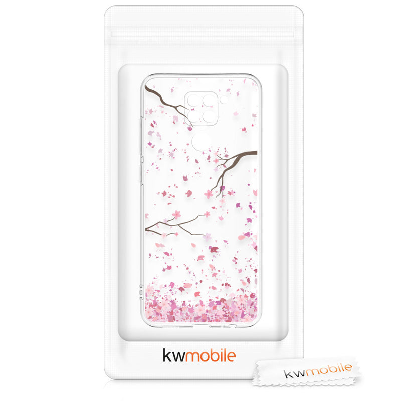 Xiaomi Redmi Note 9 transparente Silikon Handyhülle