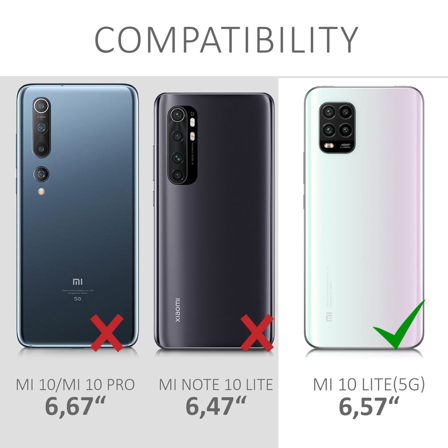 Xiaomi Mi 10 Lite (5G) Silikon Handyhülle