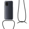 kwmobile Necklace Case kompatibel mit Xiaomi Mi 10 Lite (5G) Hülle - Silikon Cover mit Handykette - Band Handyhülle