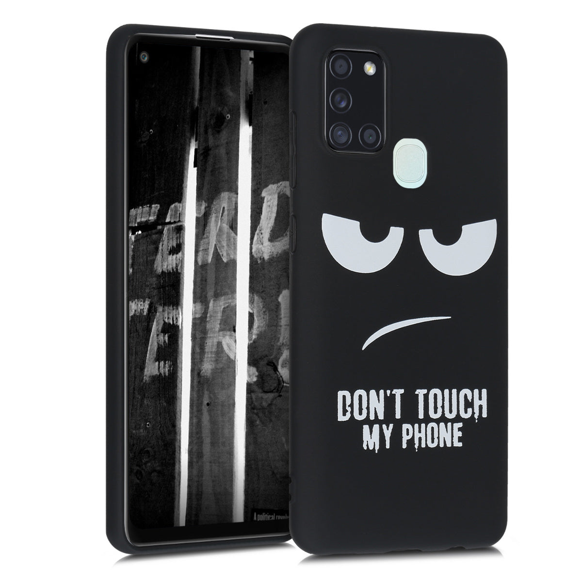 kwmobile Hülle kompatibel mit Samsung Galaxy A21s - Handyhülle Silikon Case