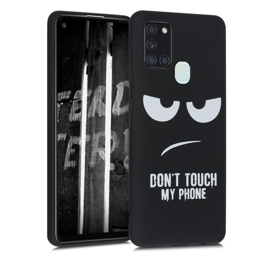 kwmobile Hülle kompatibel mit Samsung Galaxy A21s - Handyhülle Silikon Case