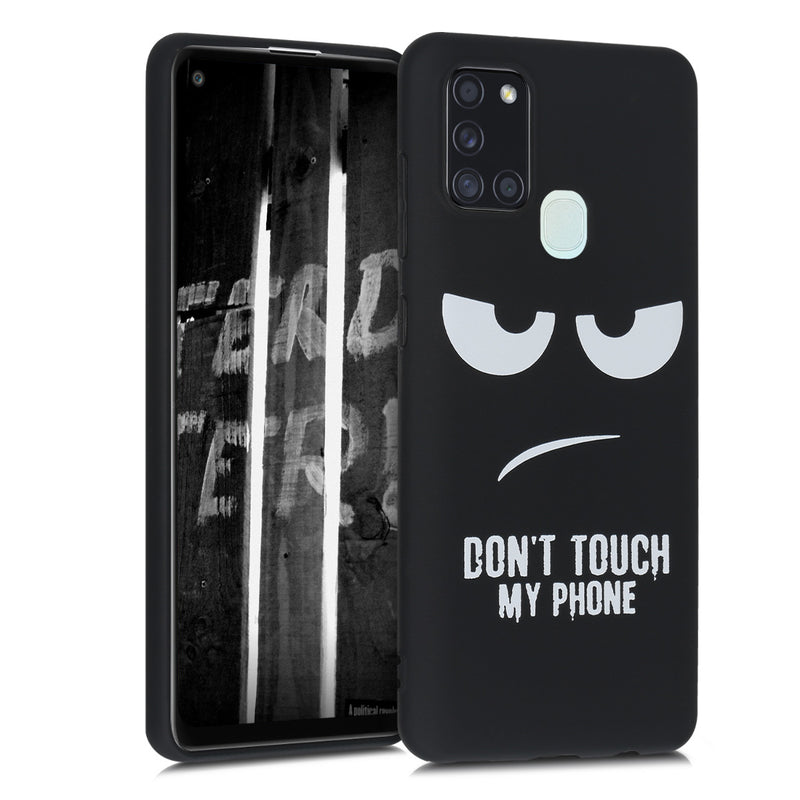 kwmobile Hülle kompatibel mit Samsung Galaxy A21s - Handyhülle Silikon Case