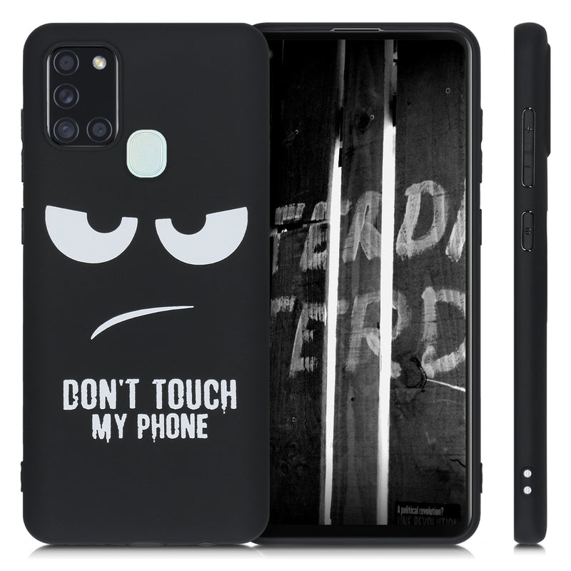 kwmobile Hülle kompatibel mit Samsung Galaxy A21s - Handyhülle Silikon Case