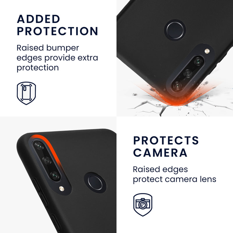 kwmobile Handyhülle für Huawei Y6p Hülle - Kabelloses Laden - Schutzhülle Cover