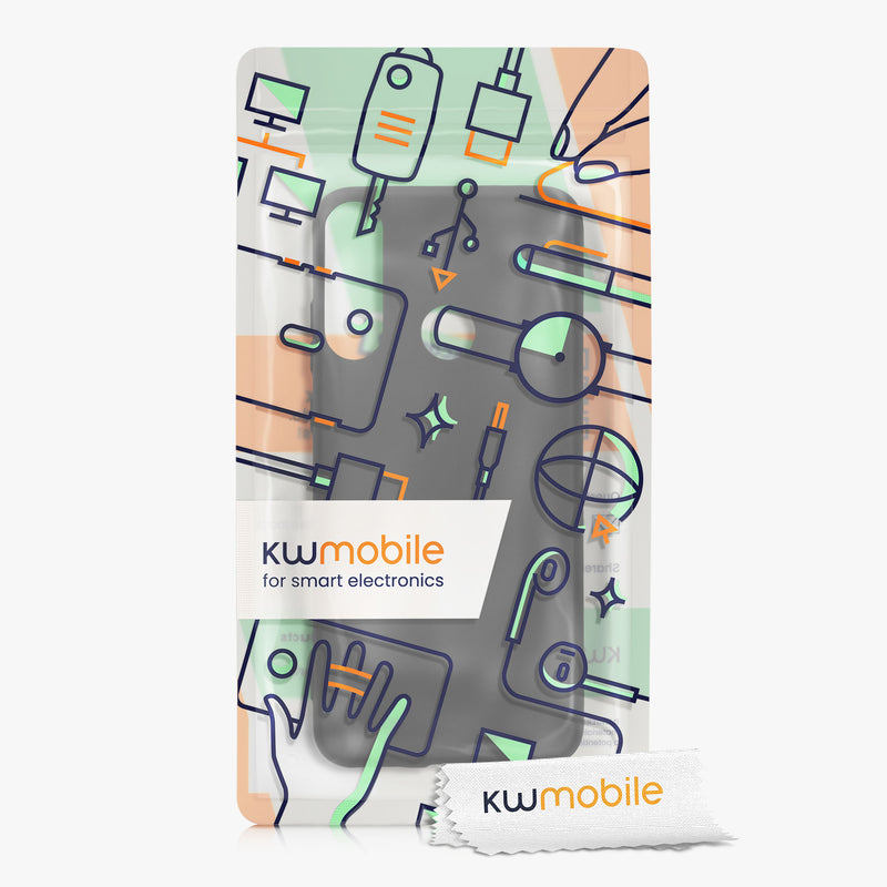 kwmobile Handyhülle für Huawei Y6p Hülle - Kabelloses Laden - Schutzhülle Cover