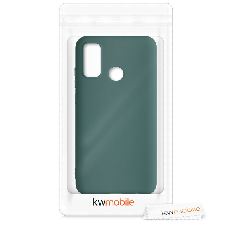 kwmobile Handyhülle für Huawei P Smart (2020) Hülle - Kabelloses Laden - Schutzhülle Cover