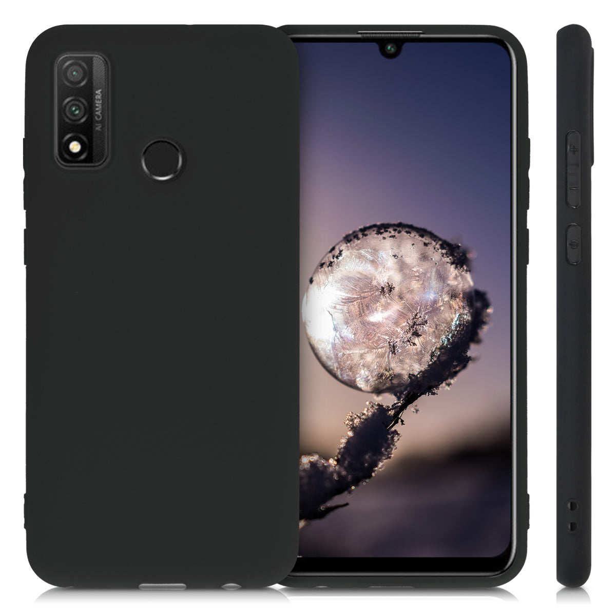 kwmobile Handyhülle für Huawei P Smart (2020) Hülle - Kabelloses Laden - Schutzhülle Cover