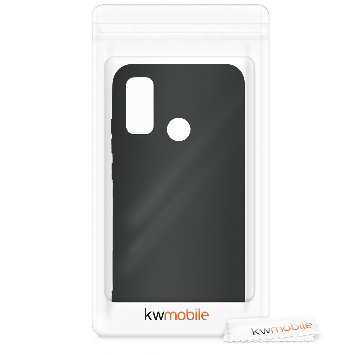 kwmobile Handyhülle für Huawei P Smart (2020) Hülle - Kabelloses Laden - Schutzhülle Cover